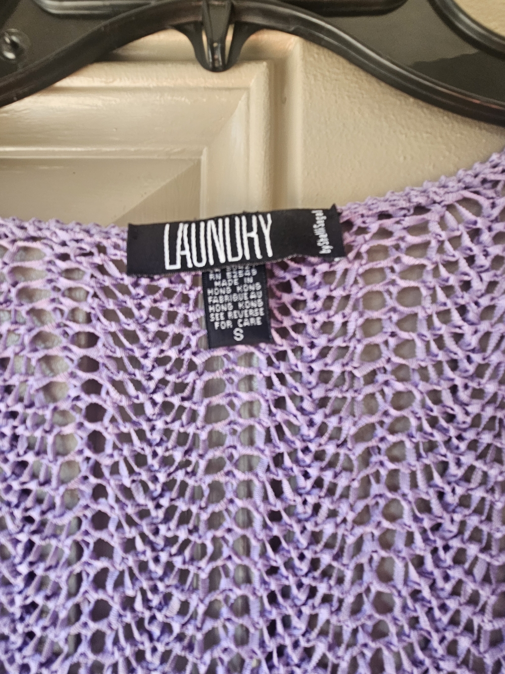 Laundry By Shelli Segal Lavender Knit Dress with Cropped Shrug S - Picture 2 of 5